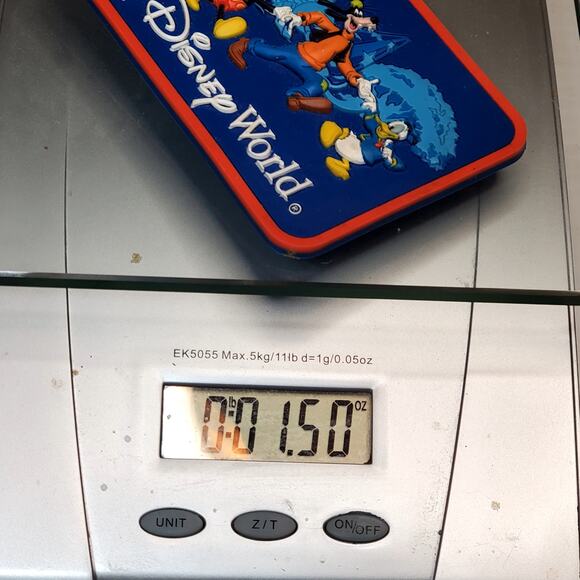 VTG Walt Disney World Parks Resorts Fab Four Mickey Rubber Luggage Tag - Picture 5 of 5